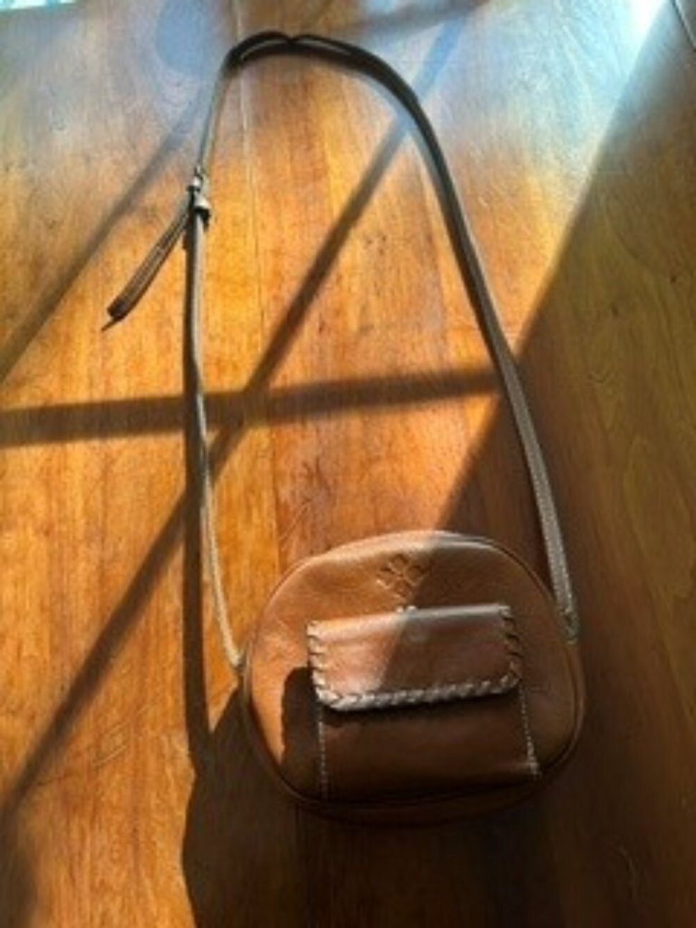 Patricia Nash Crossbody All Leather Bag